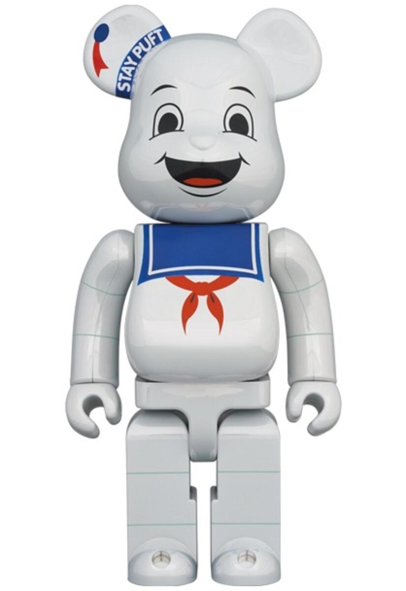Medicom Bearbrick Stay Puft Chrome 100% +400%