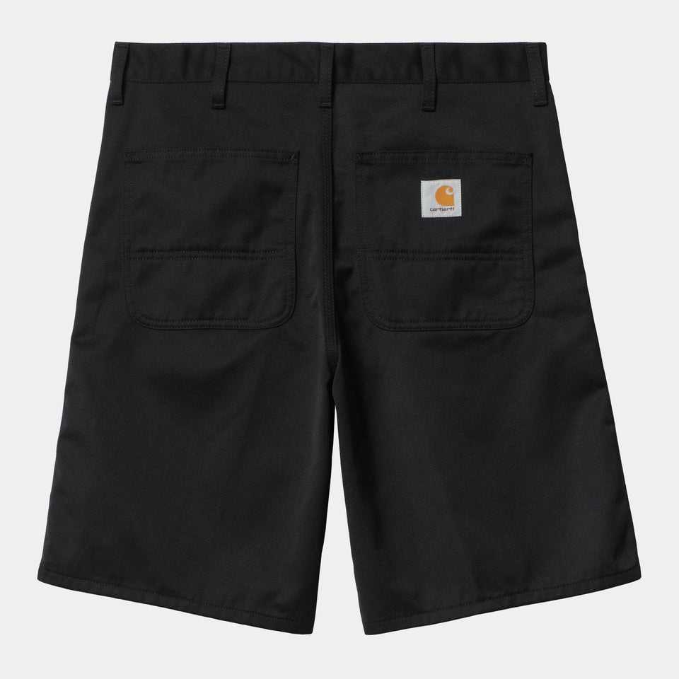 Carhartt Simple Shorts - Black Rinsed