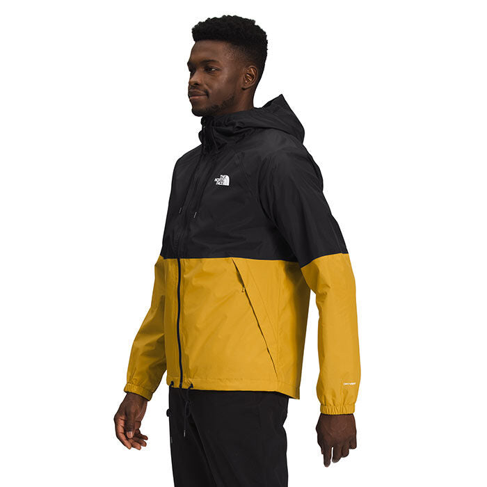 Yellow and black hot sale north face hoodie