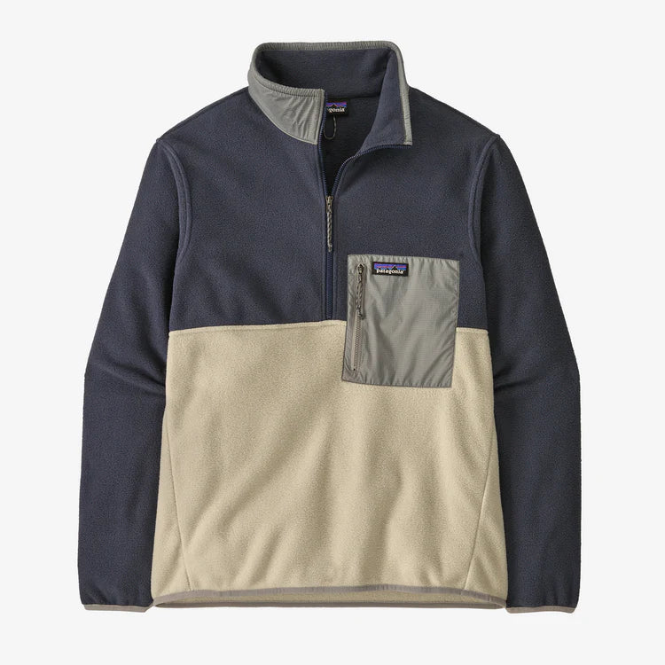 Patagonia Men's Microdini 1/2-Zip Fleece Pullover - Pelican