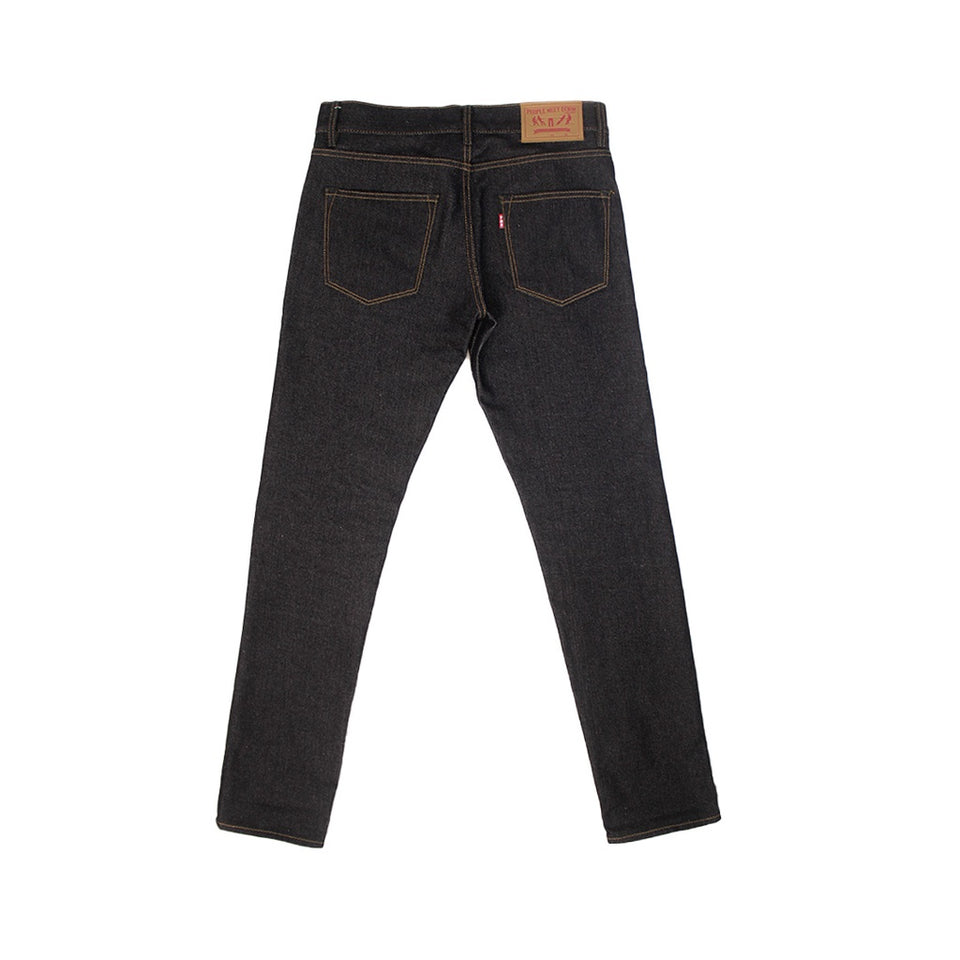 PMD & Co Gorilla 14oz Black Indigo Denim Selvedge Accent Slim Fit