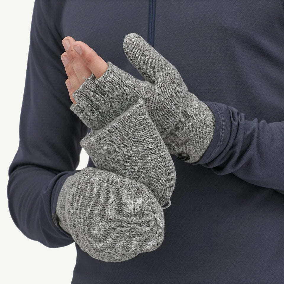 Patagonia Better Sweater Gloves - Birch White
