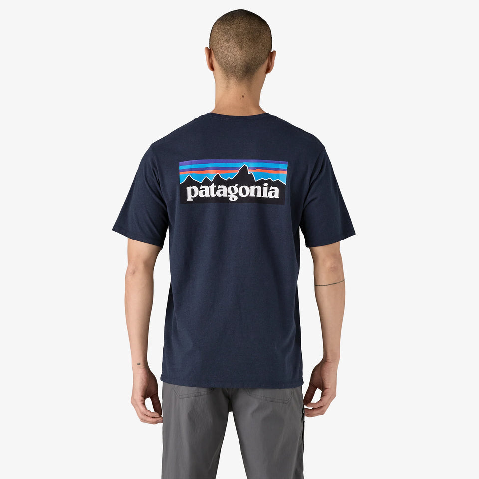 Patagonia Men's P-6 Logo Responsibili-Tee® - New Navy