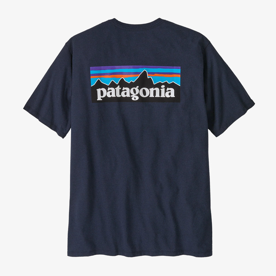 Patagonia Men's P-6 Logo Responsibili-Tee® - New Navy