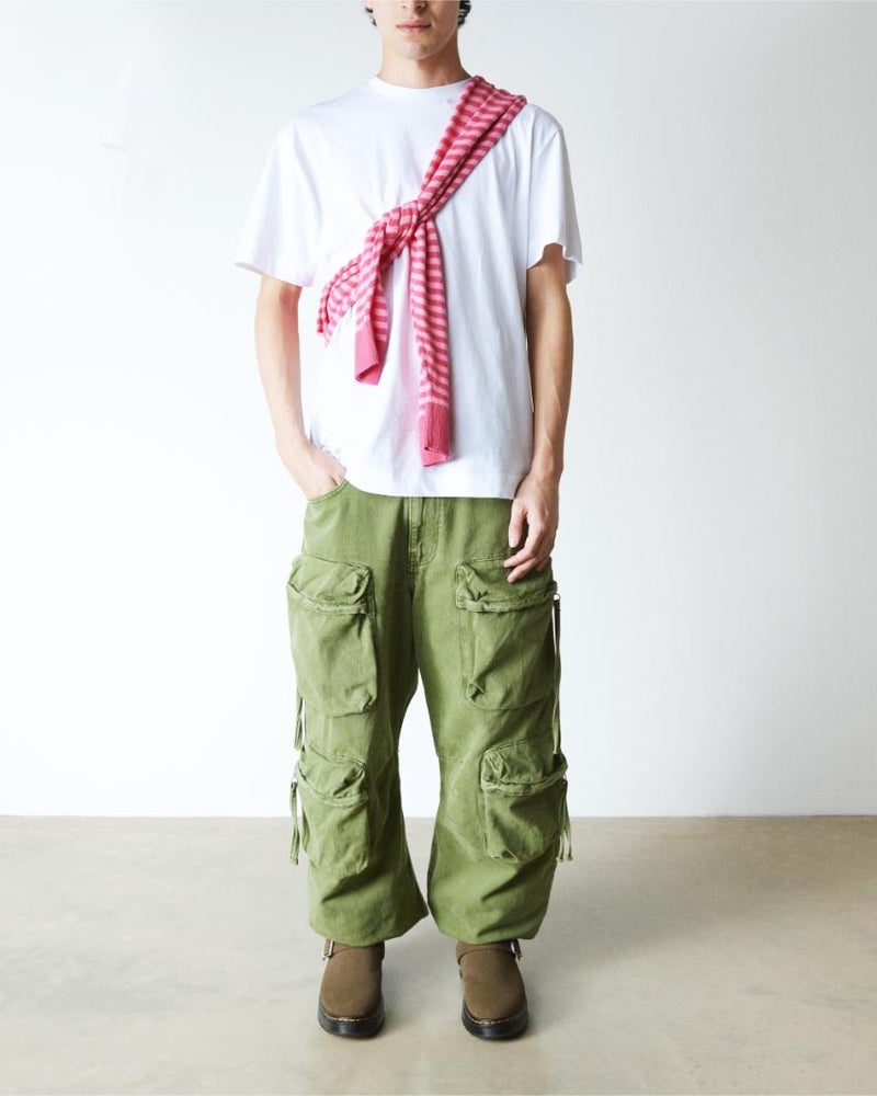 Dr. Martens Brookline Mule - DMS Olive Bronx Suede – Stencil display picture 3