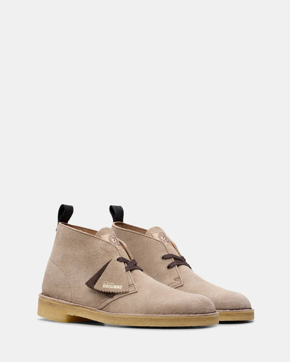 Clarks Desert Boot - Wolf Suede