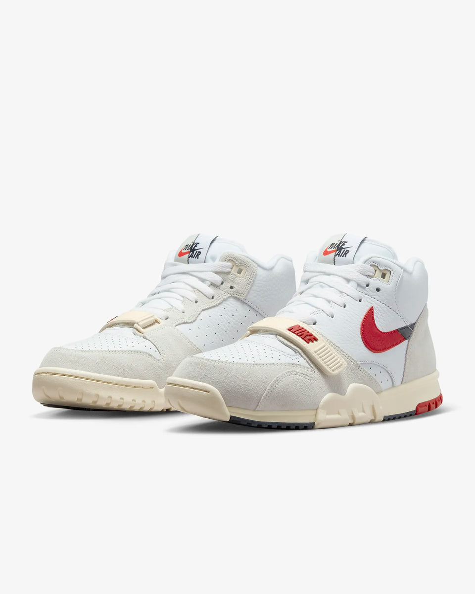 Nike Air Trainer 1 - White / Black / Coconut Milk / University Red