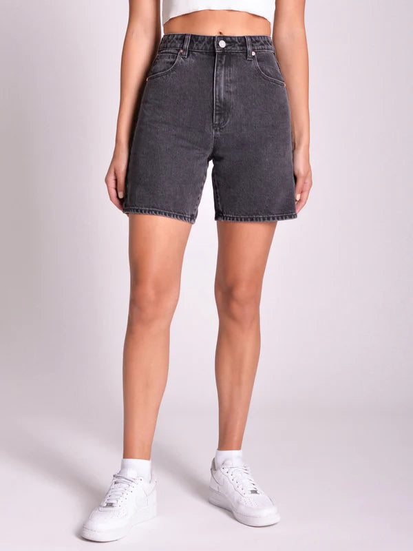 Abrand A Carrie Short Piper Washed Black