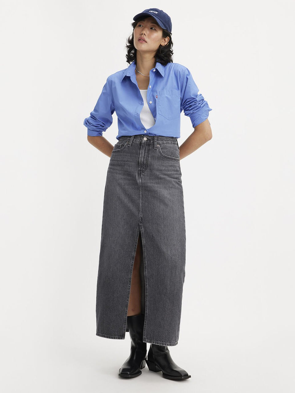 Levi's® Women's Ankle Column Skirt - Flexenture Seeker