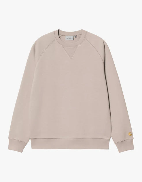 Carhartt Chase Sweatshirt - Dusky Beige / Gold