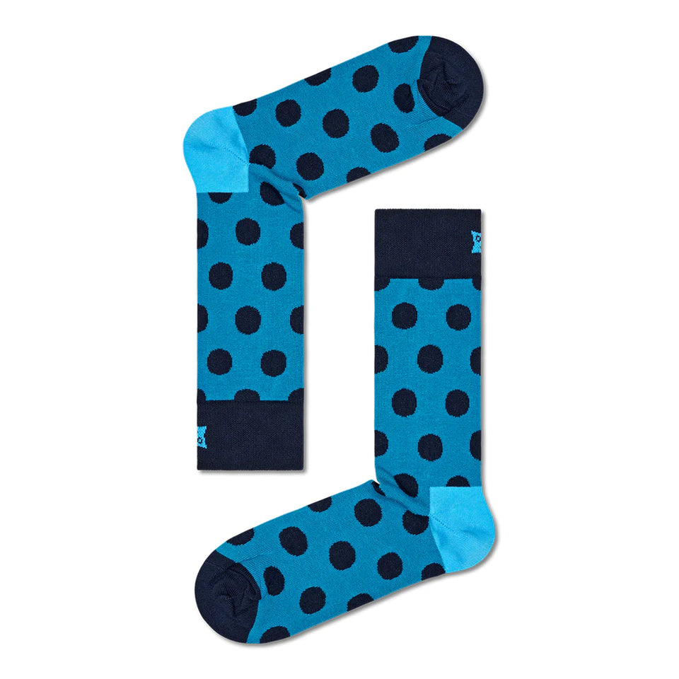 Happy Socks Big Dot Sock Teal