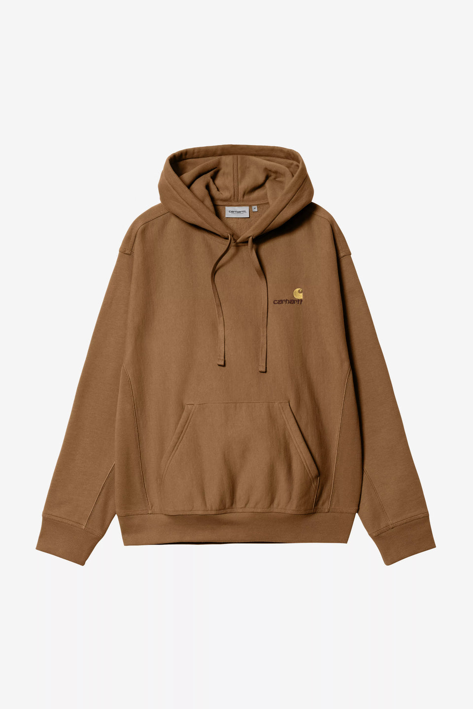 Carhartt Hooded American Script Sweat - Hamilton Brown