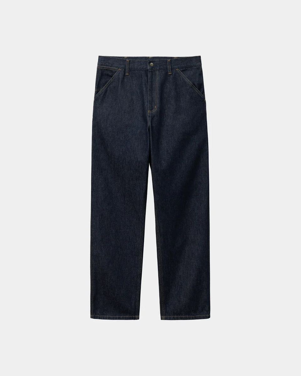 Carhartt Single Knee Pants - Blue Rinsed (Smith Denim)