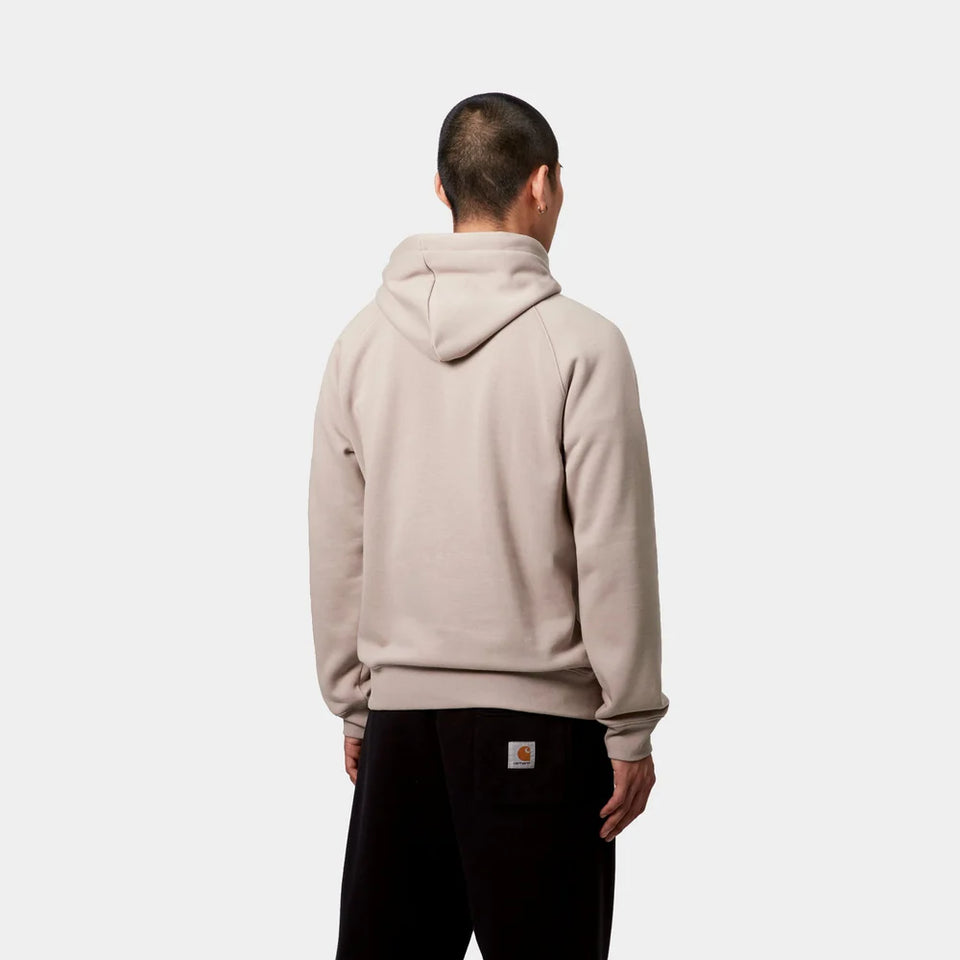 Carhartt Hooded Chase Sweatshirt - Dusky Beige / Gold