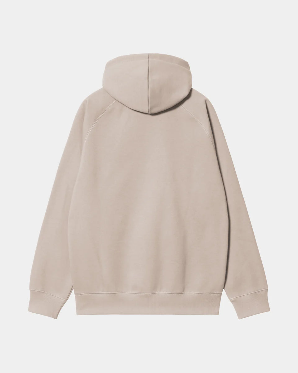 Carhartt Hooded Chase Sweatshirt - Dusky Beige / Gold