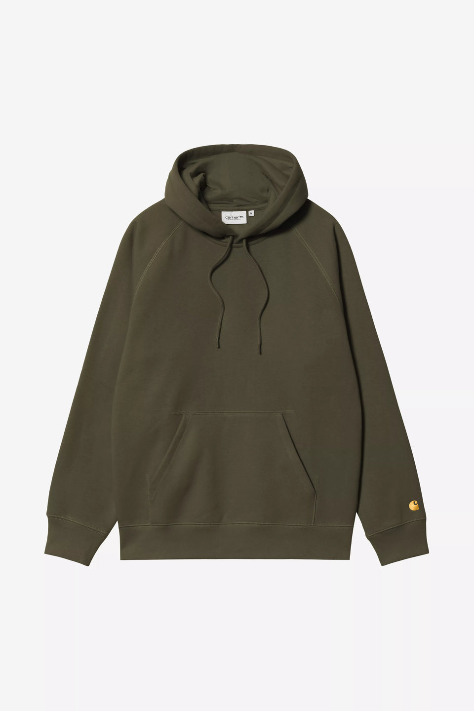 Carhartt Hooded Chase Sweatshirt - Olive / Gold
