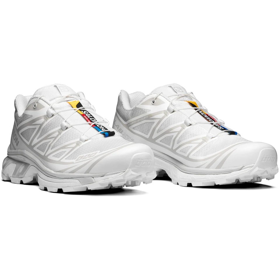 Salomon XT-6 - White/White/Lunar Rock