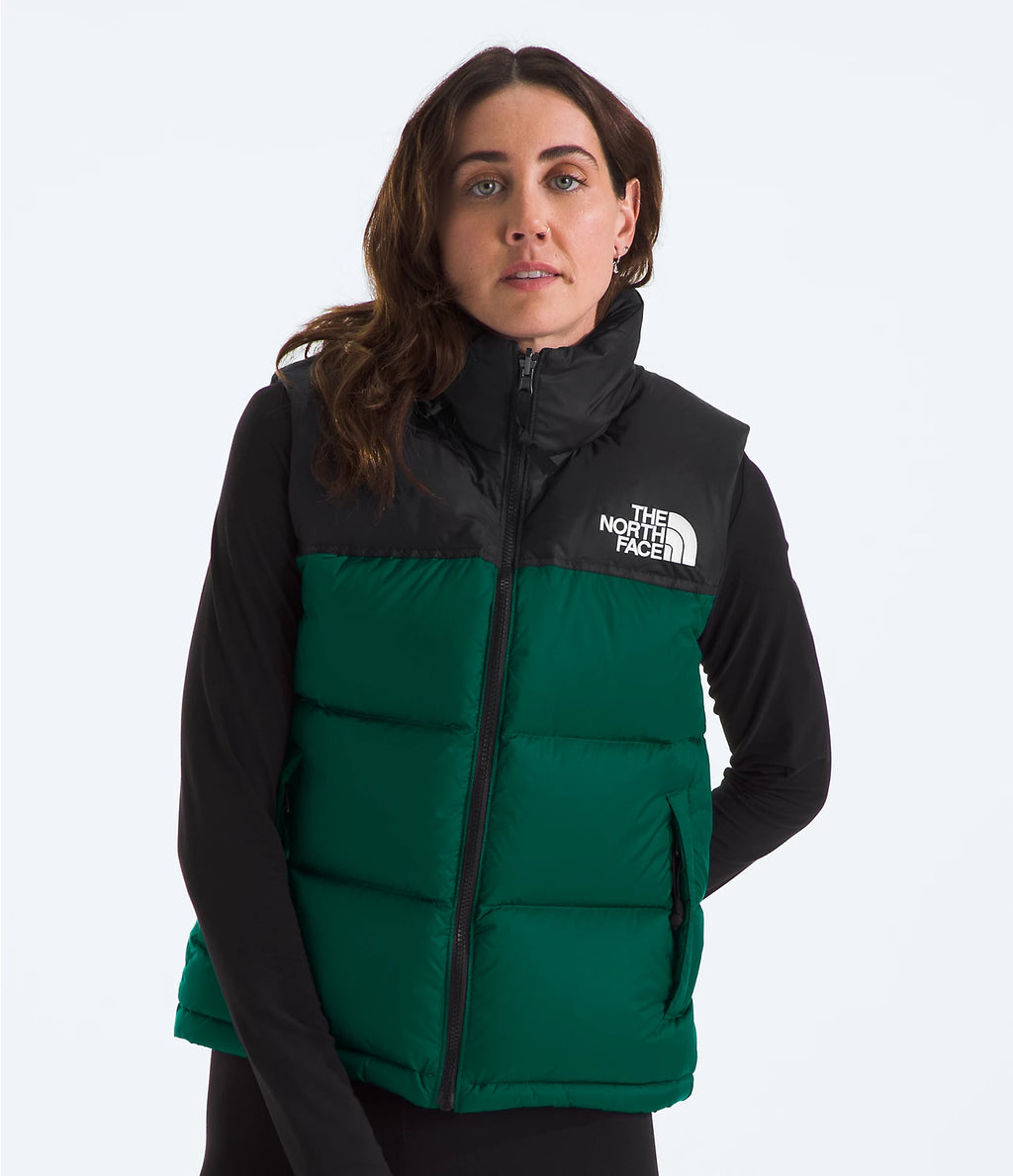 The North Face Women's 1996 Retro Nuptse Vest - Evergreen – Stencil