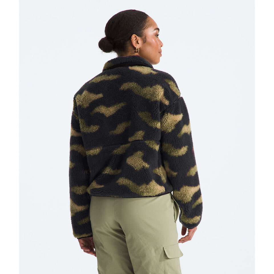 The North Face Women's Extreme Pile Pullover - Asphalt Grey Dream Peak Jacquard