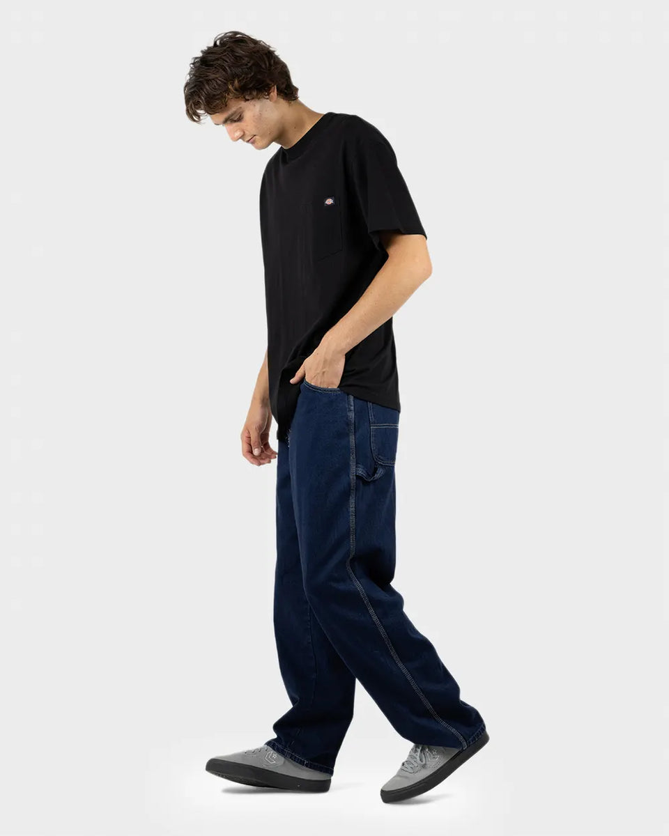 Dickies 1993 Relaxed Heavyweight Denim Carpenter Jean - Rinsed Indigo