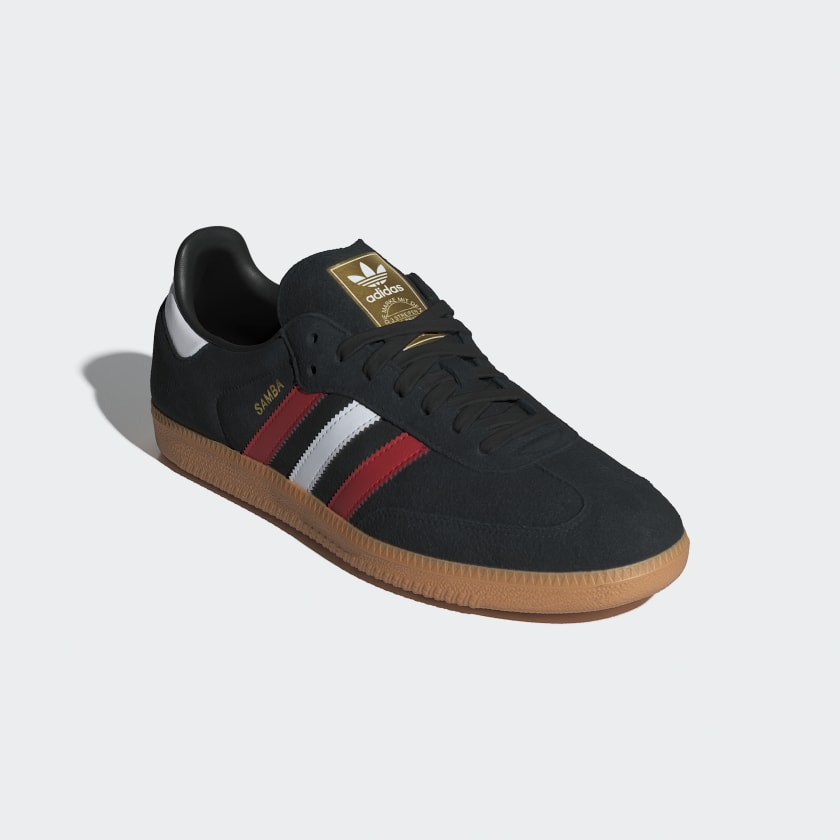 Adidas Samba OG Core Black / Better Scarlet / Gum