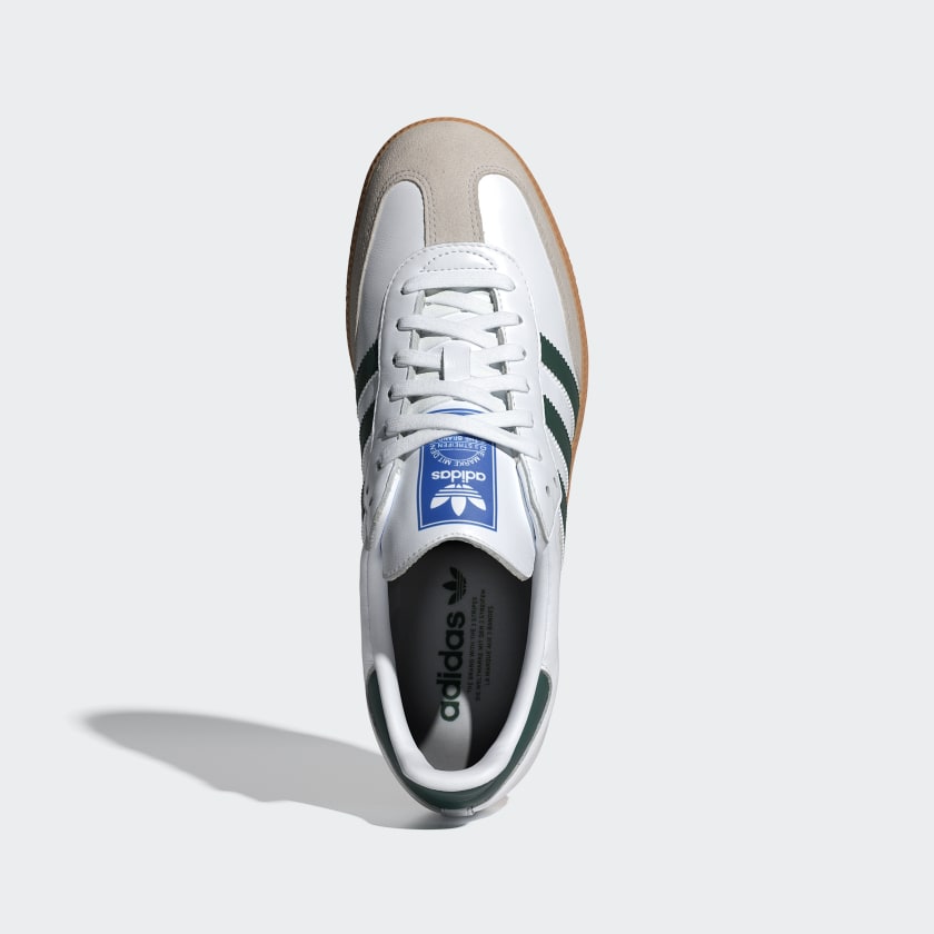 Adidas Samba OG Cloud White / Collegiate Green / Gum