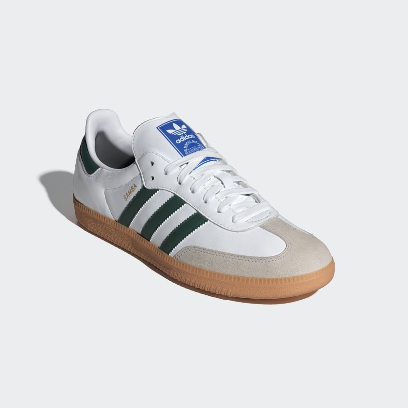 Adidas Samba OG Cloud White / Collegiate Green / Gum