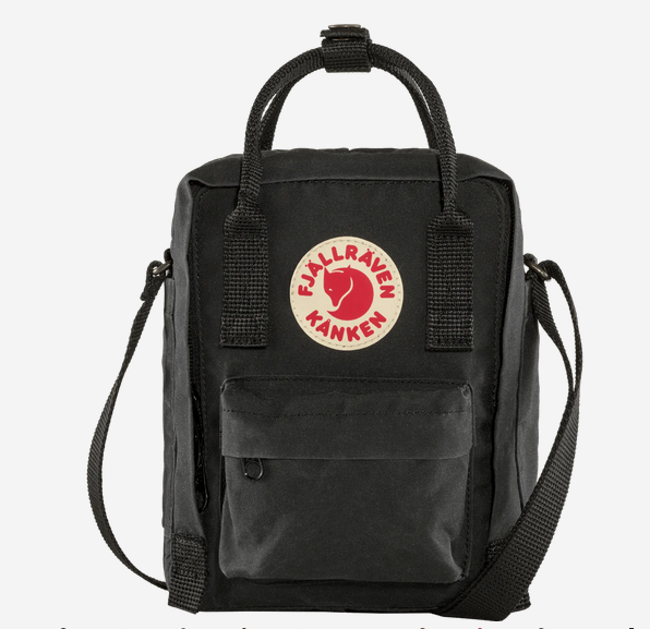 fjllrven kanken black nz Fjallraven No. 2 Day Backpack Side slip pocket for water bottle Fjallraven Kanken Sling Bag Black