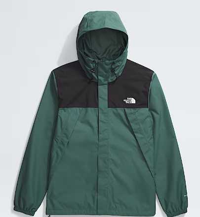 The North Face Men’s Antora Jacket - Duck Green/TNF Black