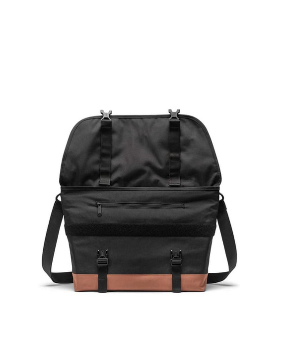 Herschel Cove Messenger - Black / Saddle Brown