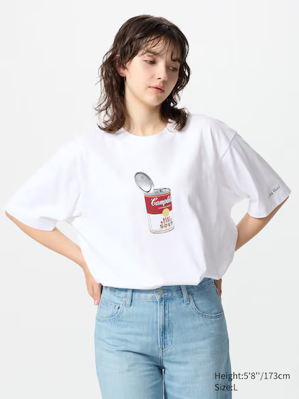 Uniqlo NY POP ART UT Graphic T-Shirt | Andy Warhol - White