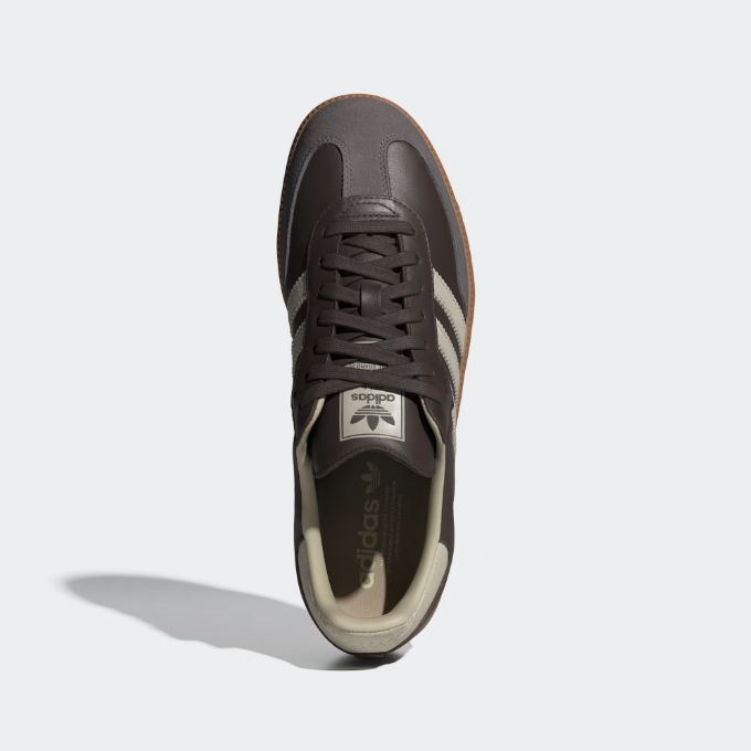 Adidas Samba OG - Brown / Putty Grey / Gold Metallic