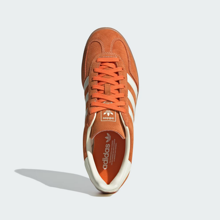 Adidas Gazelle Indoor - Orange / Off White / Gold Metallic