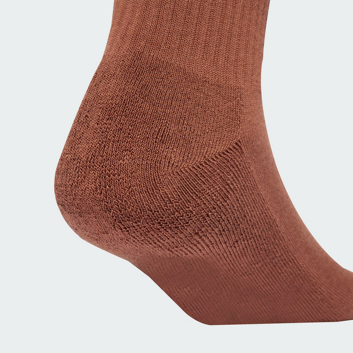 Adidas Trefoil Cushion Crew Socks 6 Pack - Cream White / Wonder Quartz / Sand Strata