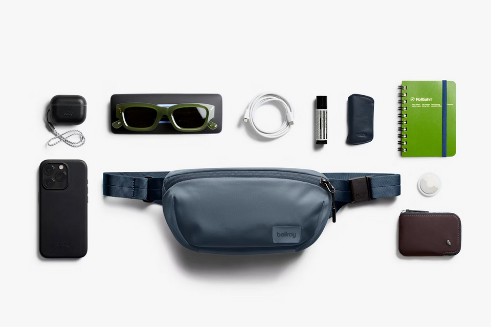 Bellroy Laneway Belt Bag - Blue Steel