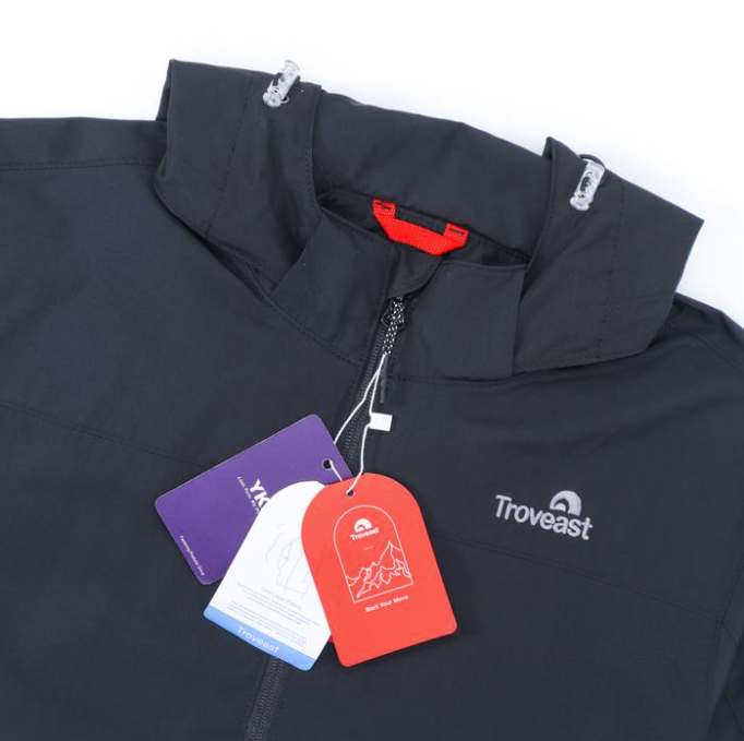 Troveast Urban Outdoor Jacket Breathable Aerishell Series Berlin - Black