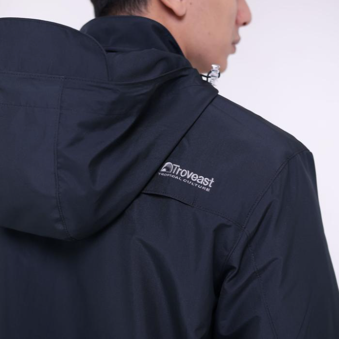 Troveast Urban Outdoor Jacket Breathable Aerishell Series Berlin - Black