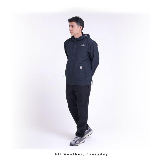 Troveast Urban Outdoor Jacket Breathable Aerishell Series Berlin - Black