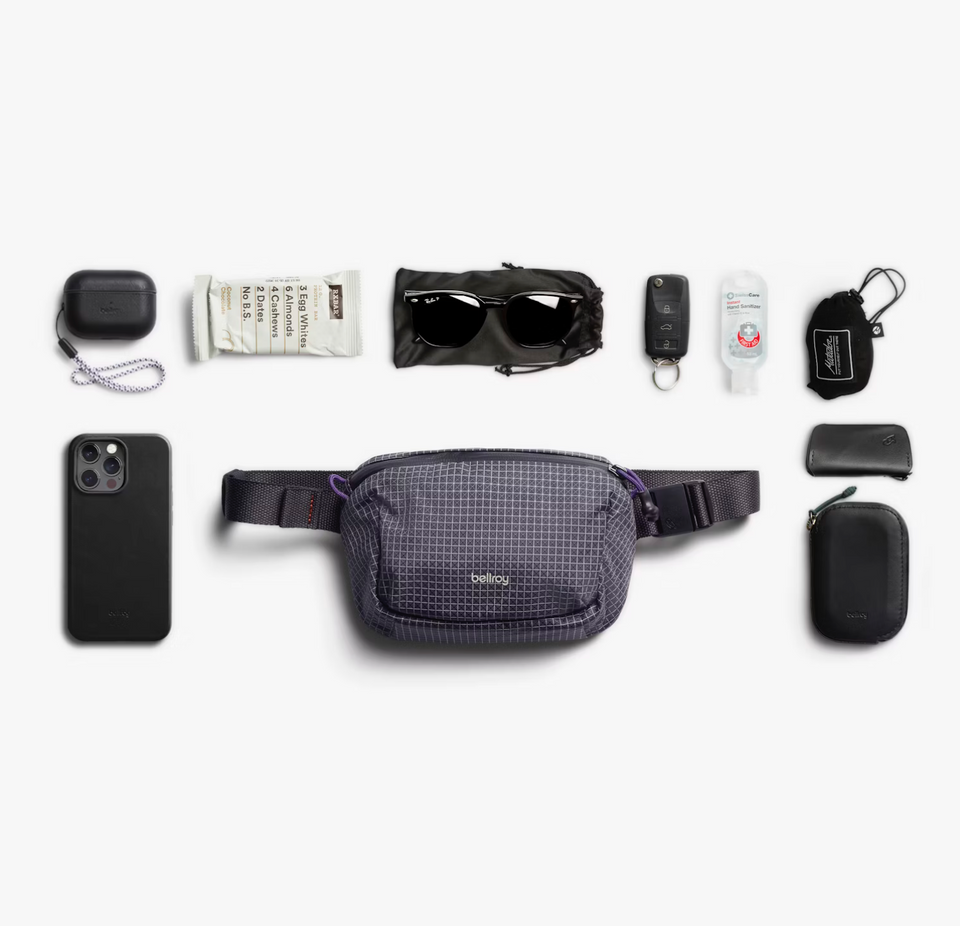 Bellroy Lite Belt Bag - Arcade Grey