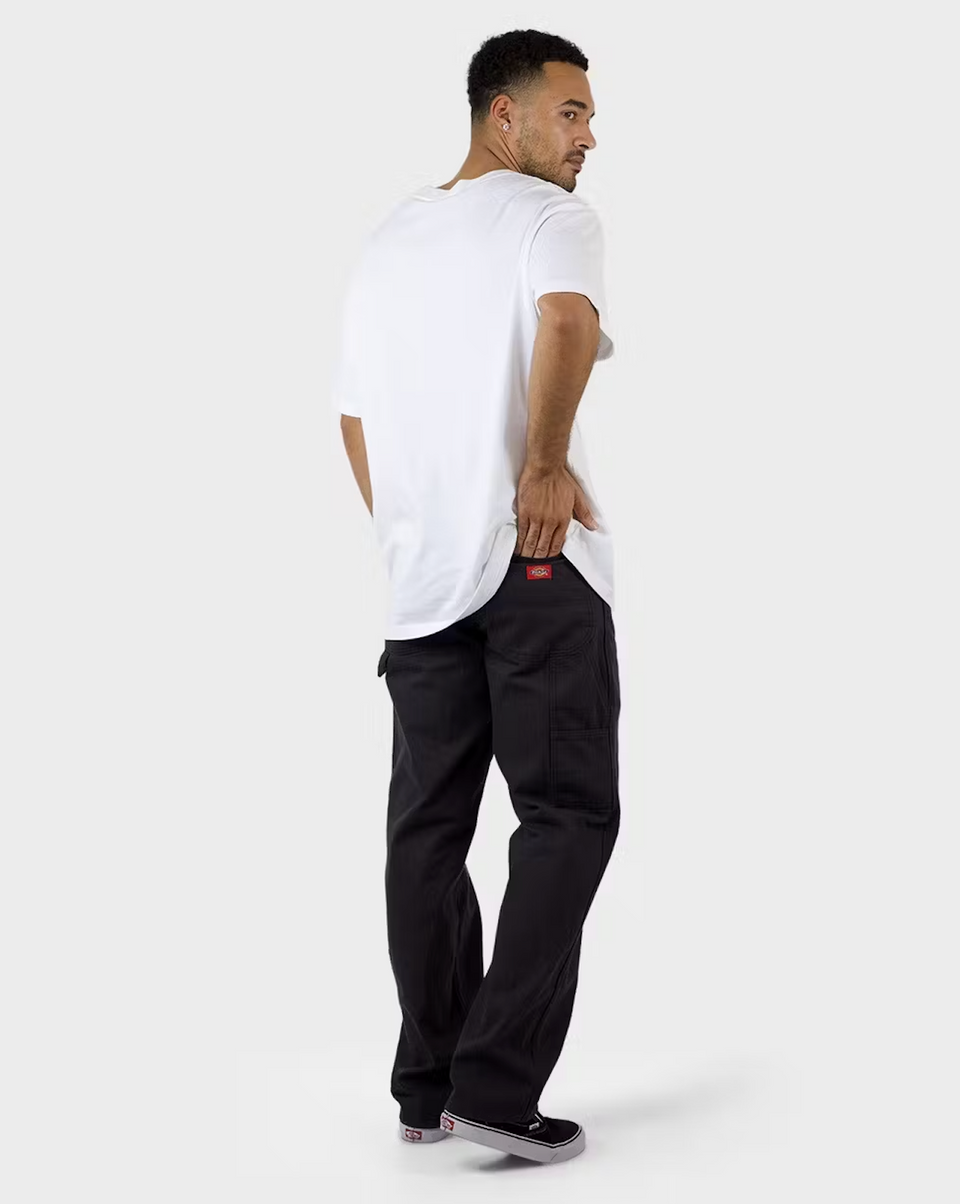 Dickies 1939 Relaxed Fit Straight Leg Carpenter Pant - Rinsed Black
