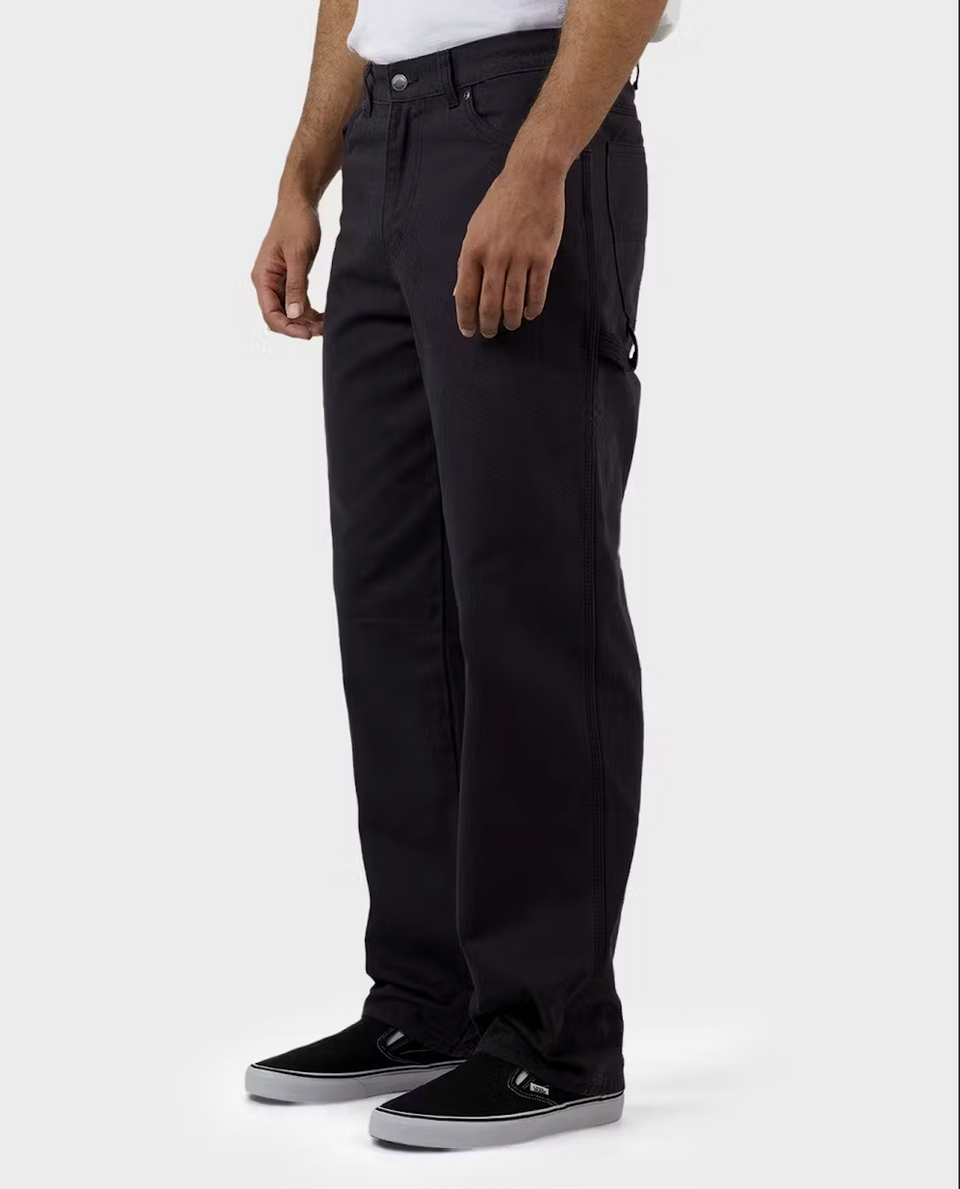 Dickies 1939 Relaxed Fit Straight Leg Carpenter Pant - Rinsed Black
