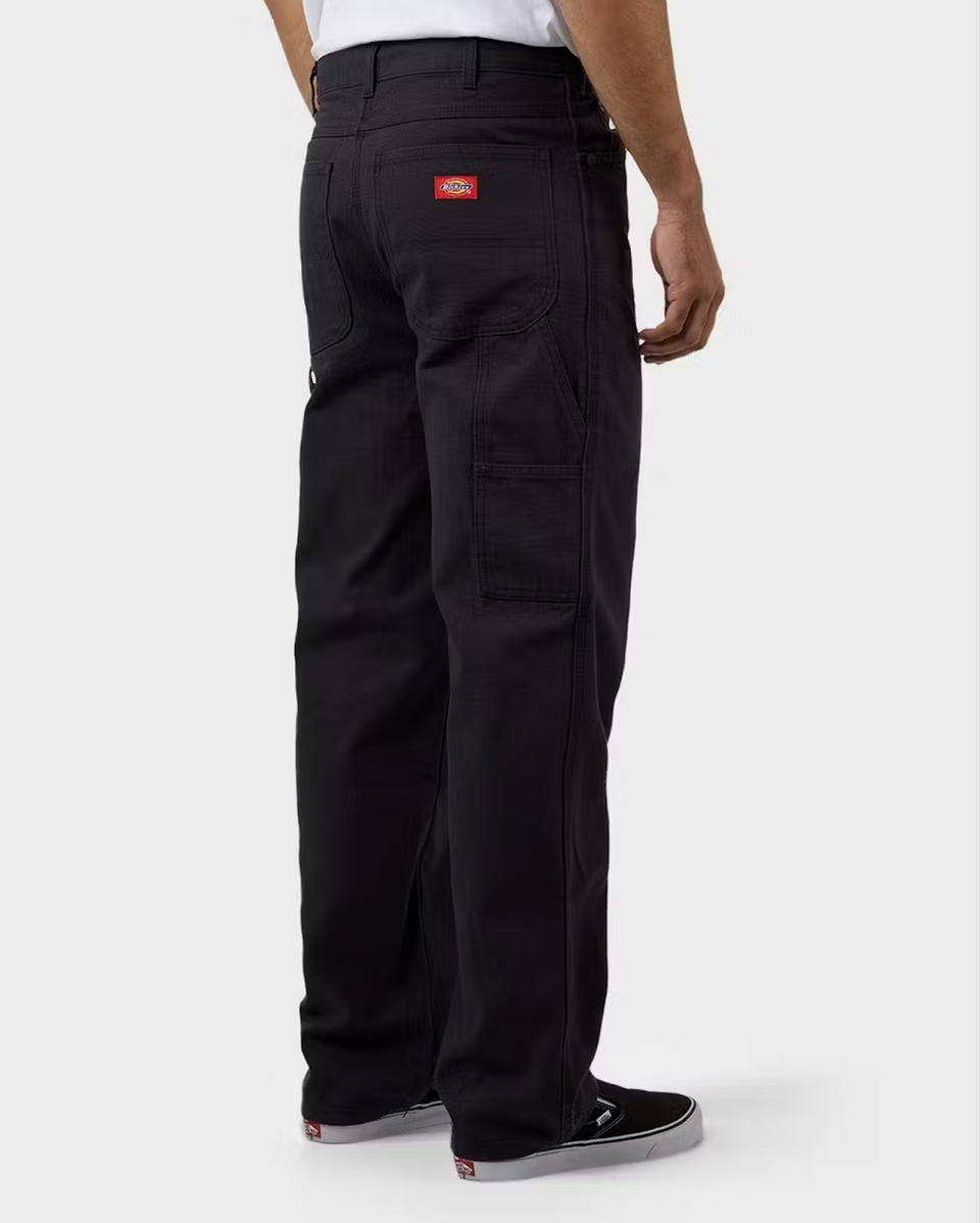 Dickies 1939 Relaxed Fit Straight Leg Carpenter Pant - Rinsed Black