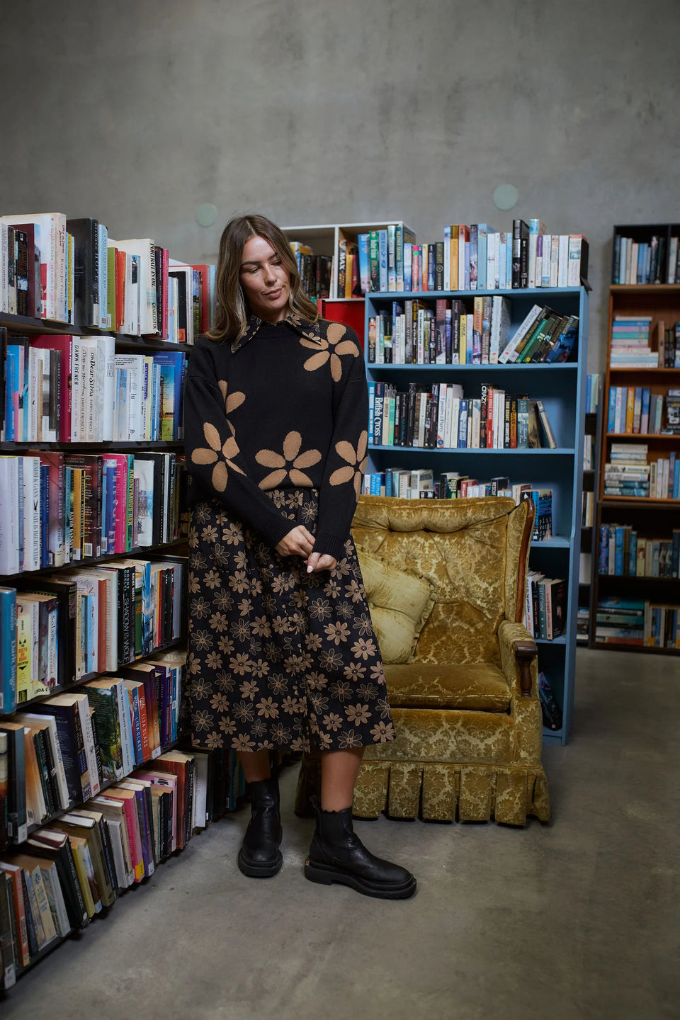 Thing Thing Petal Jumper - Winter Petal