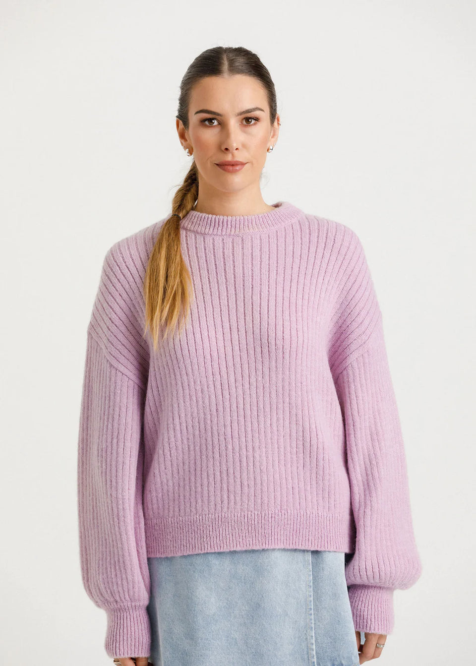 Thing Thing Emmie Knit Lilac