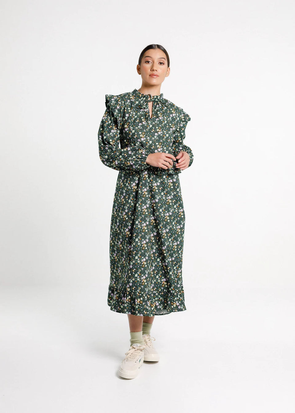 Thing Thing Evita Dress - Botanical