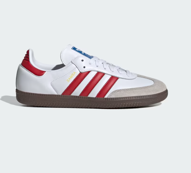 Adidas Samba OG Cloud White / Better Scarlet / Supplier Colour
