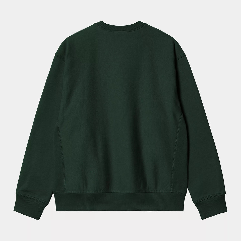 Carhartt American Script Sweatshirt - Conifer
