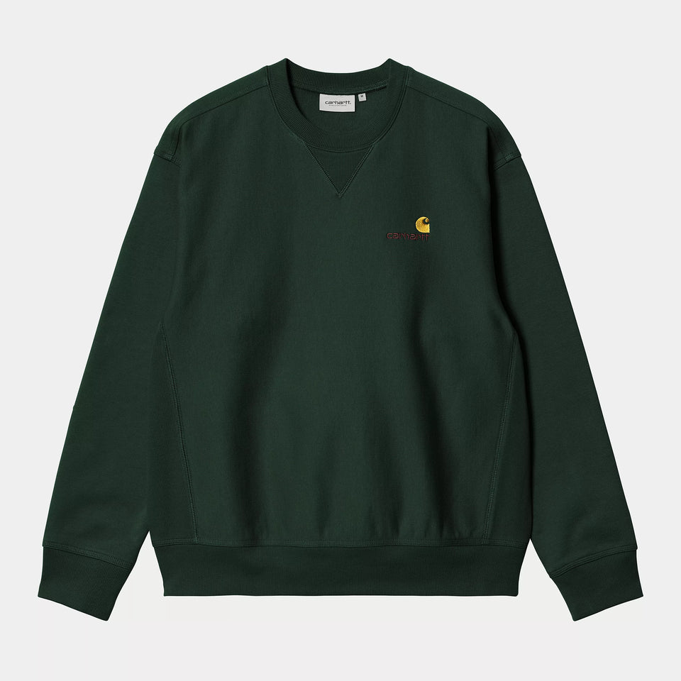 Carhartt American Script Sweatshirt - Conifer