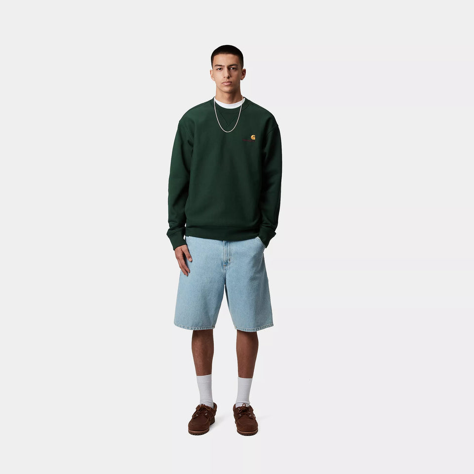 Carhartt American Script Sweatshirt - Conifer