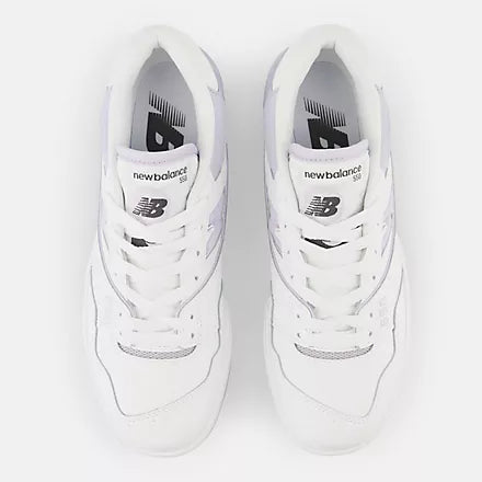 New Balance Women's 550 White with Grey Violet
